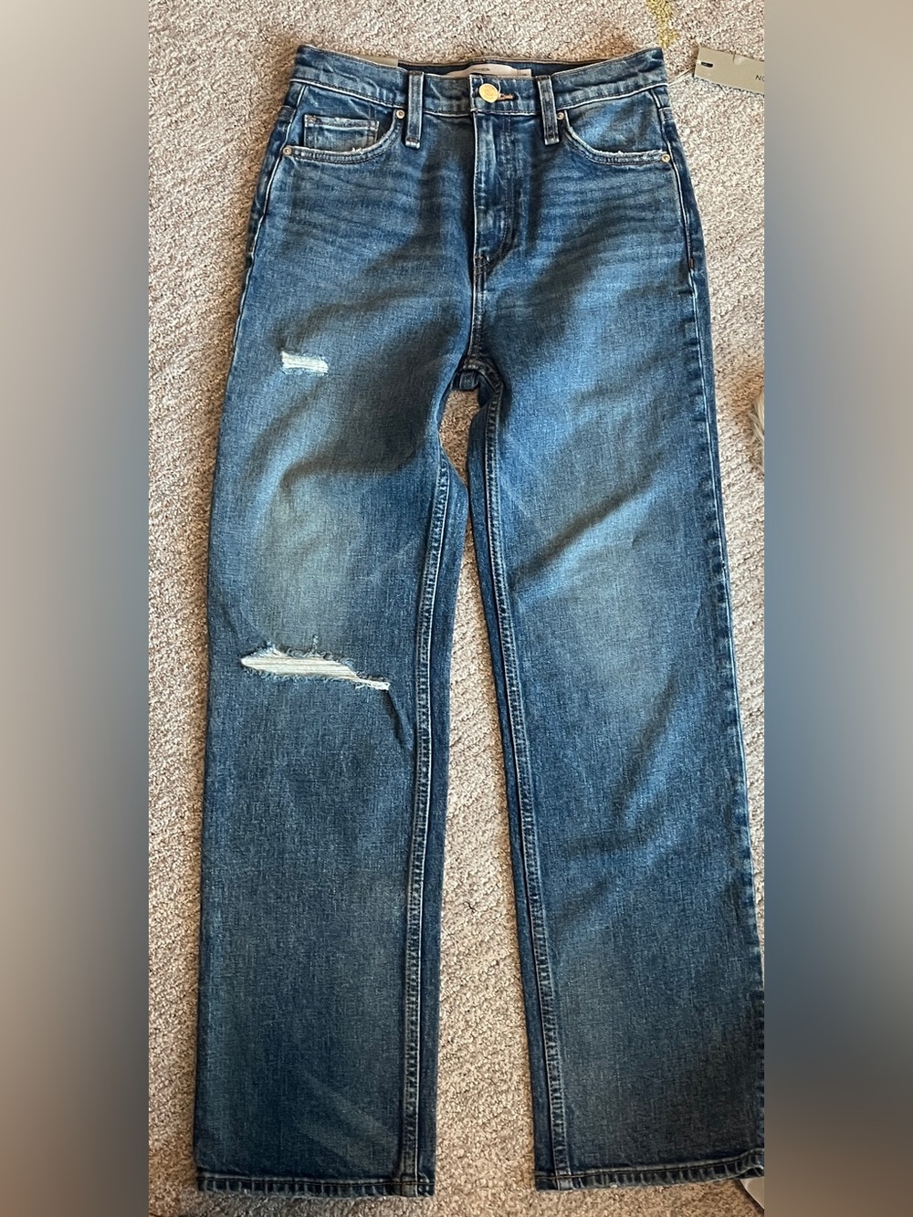 Remi High-Rise Straight Ankle Jeans 25. 2608/bb14-14